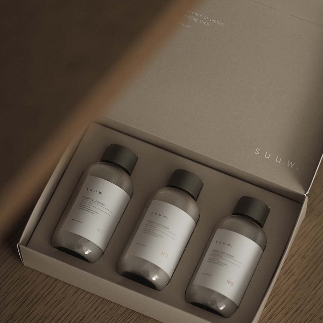 GIFT】フレグランス ファブリックソフナー ミニボトルセット | suuw