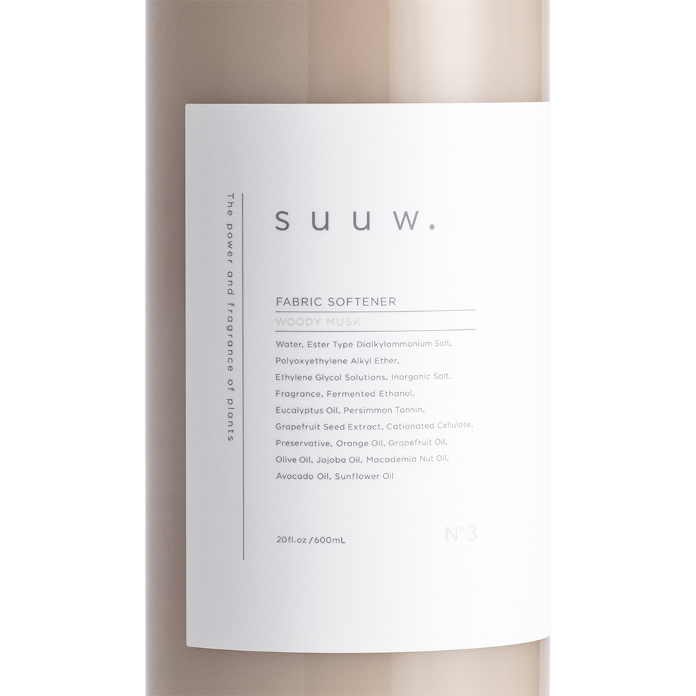 フレグランス ファブリックソフナー N°3 WOODY MUSK | suuw. [スゥドット]